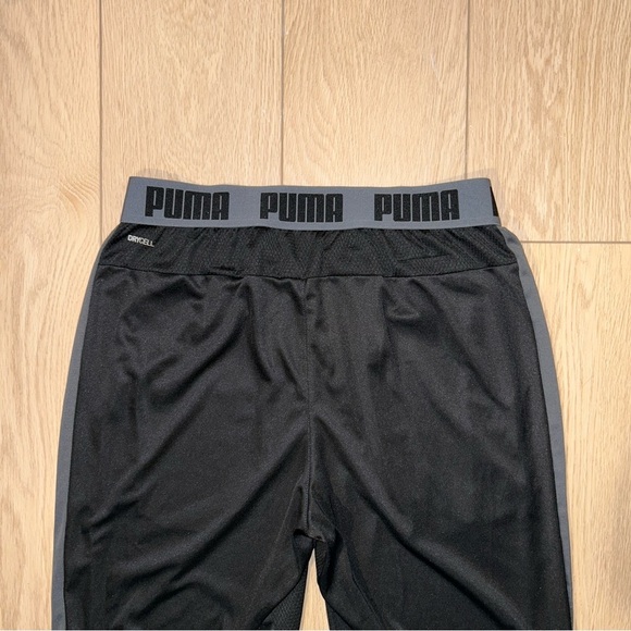 Puma Track Pants Black/Grey Men’s Size Large - Picture 4 of 4